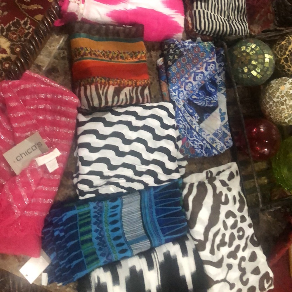 Chico’s scarves $10 each